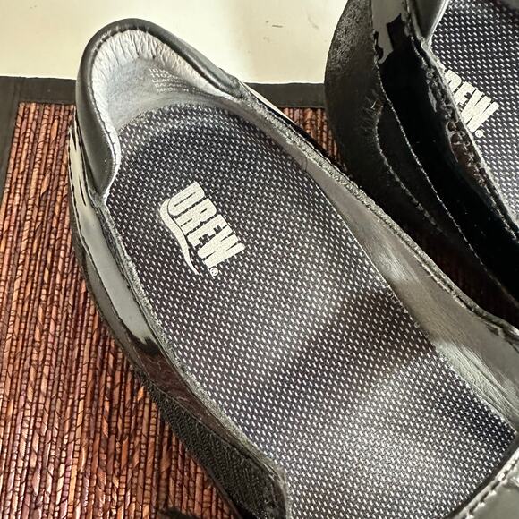 DREW GENOA BLACK ORTHAPEDIC COMFORT MARYJANES 10w wide - Picture 3 of 11